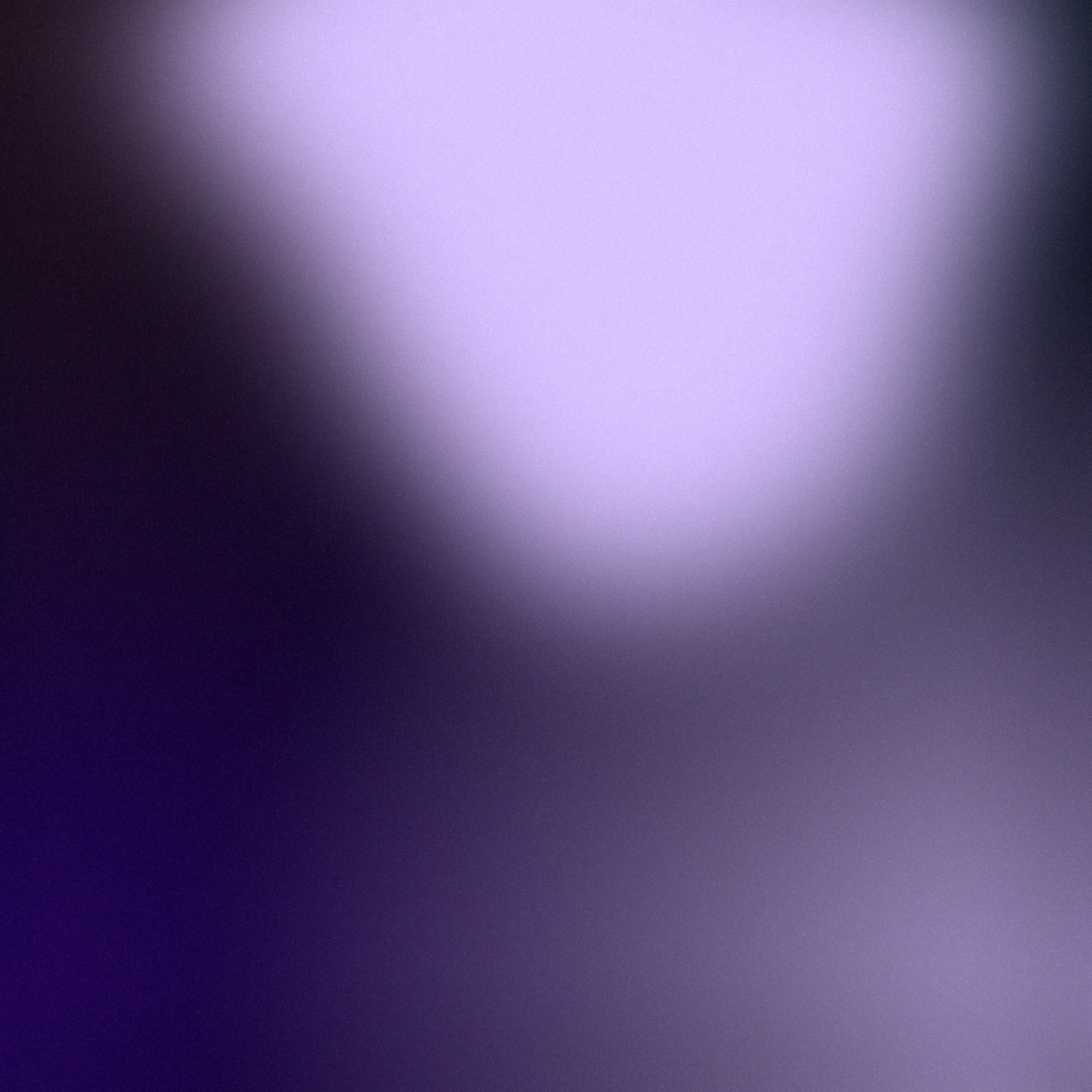 Abstract violet gradient representing the path from customer evidence to measurable outcomes
