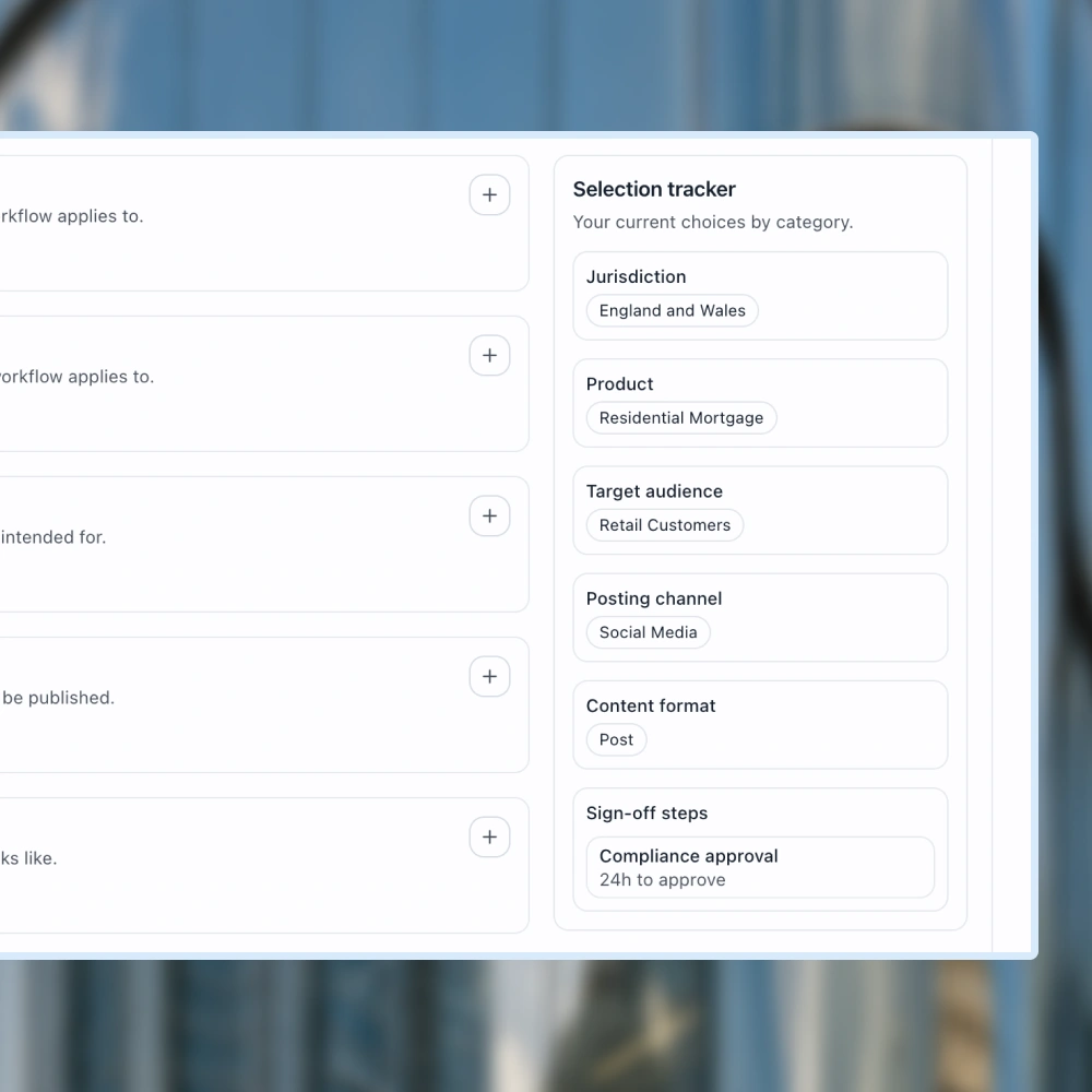 brett approval workflow configuration interface