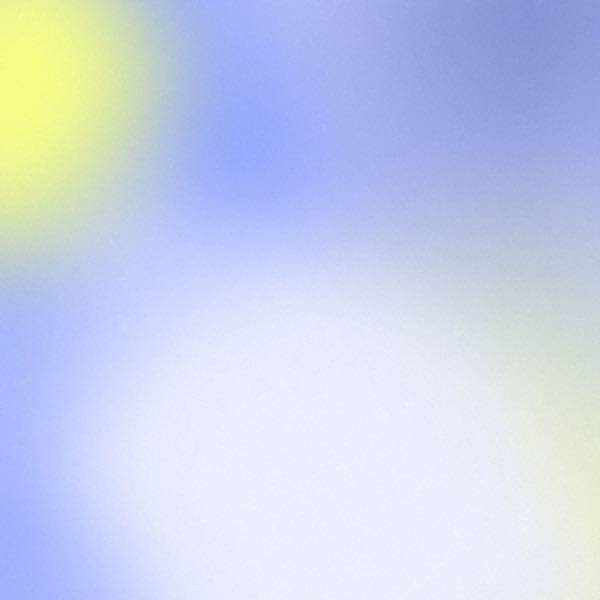 Soft blue, lilac and pale yellow gradient