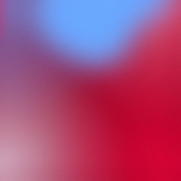Red, blue and violet gradient representing similarity between voices